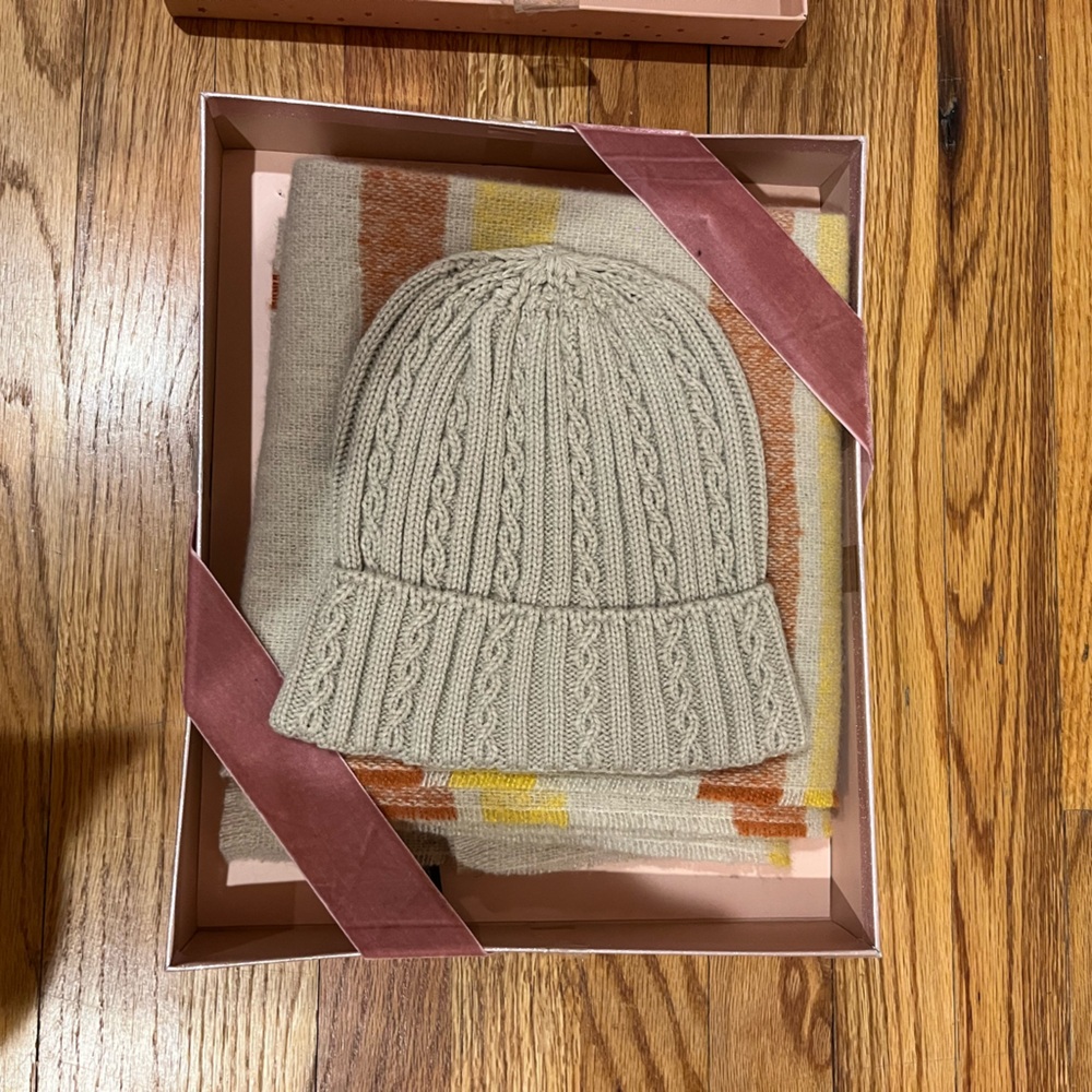 NEW WITH TAGS Vince Camuto Scarf + Hat set
